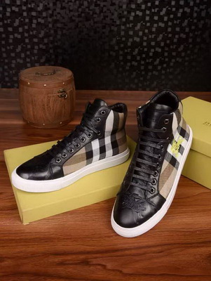 Burberry High-Top Fashion Men Shoes--035